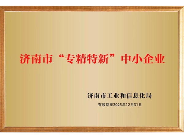 济南市专精特新