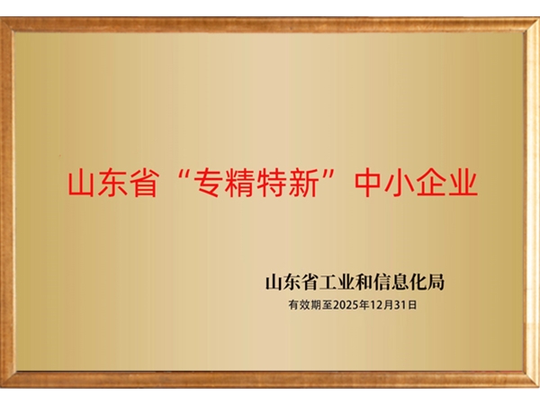 山东省专精特新
