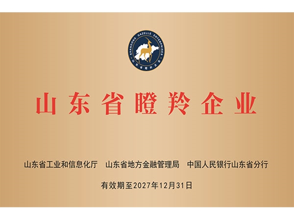 山东省瞪羚企业